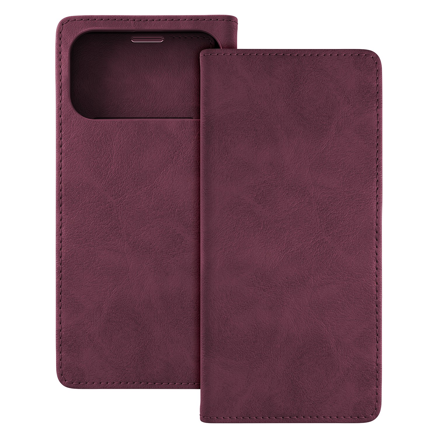 Bordo TFO Smart Suede atlokāms vāciņš-maciņš – Apple iPhone 17 Pro Max un iPhone 18 Pro Max modeļiem