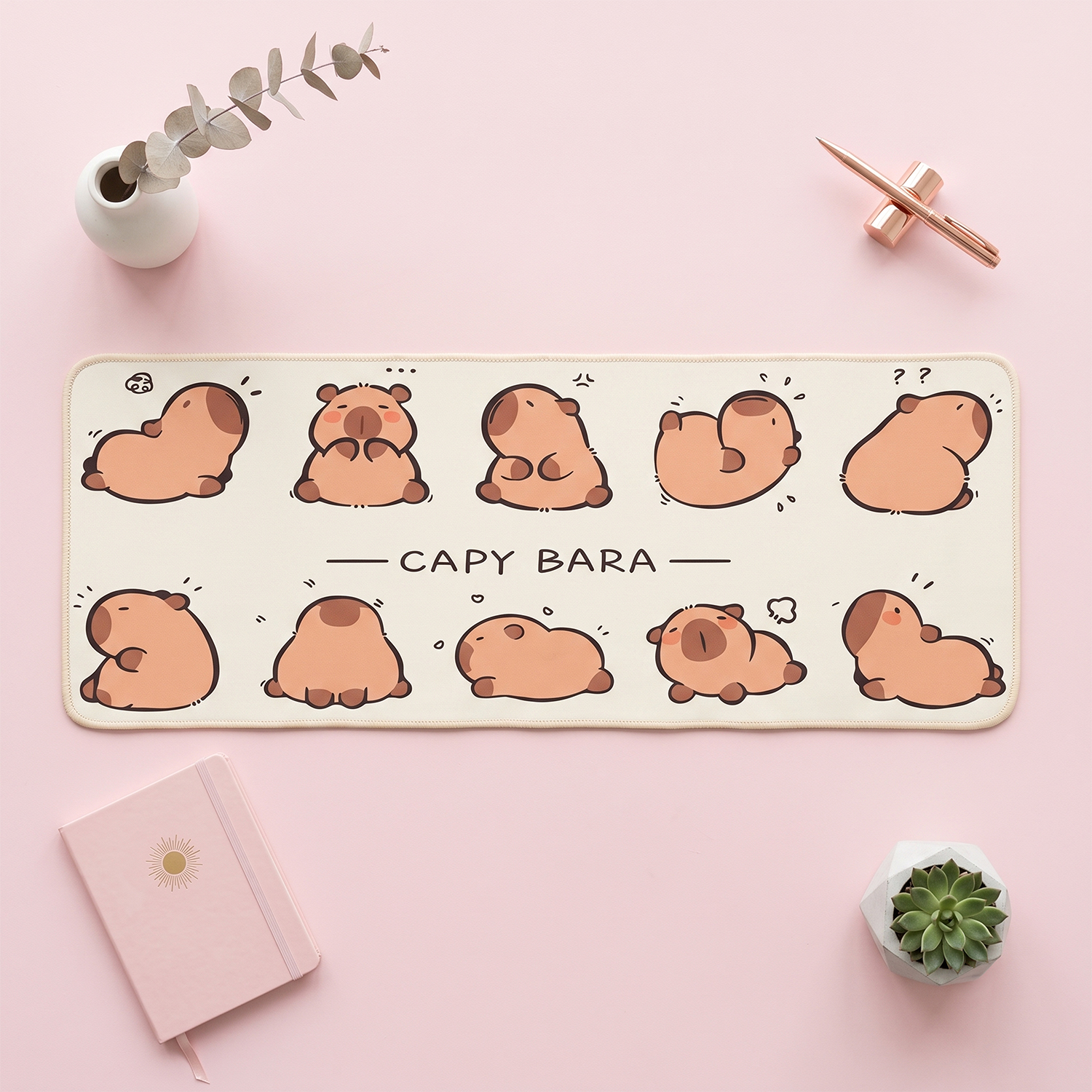 Maxlife Home Office desk mat MXDM-01 30x80cm capybara