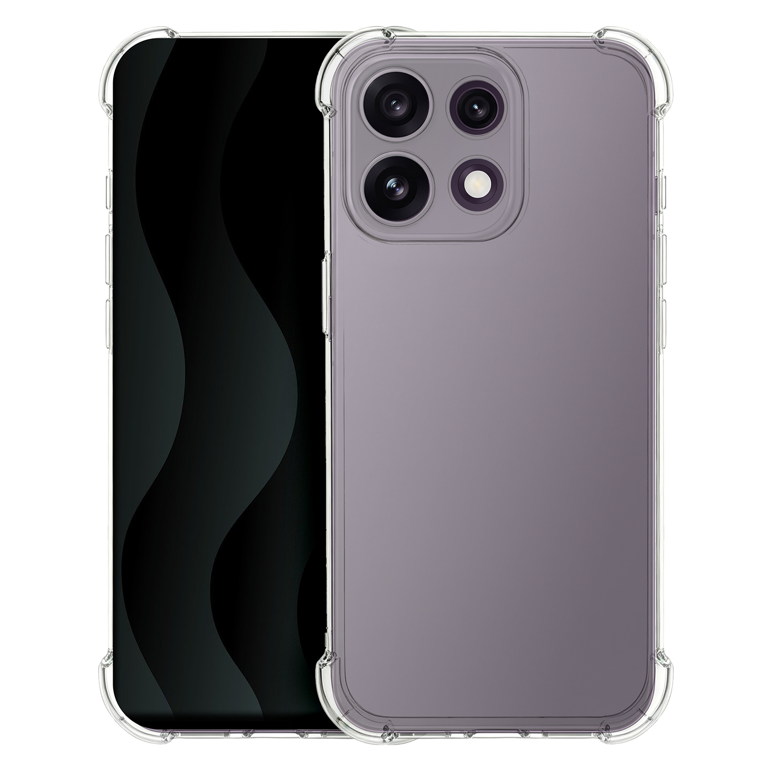 „Anti Shock 1,5 mm“ vāciņš modelim Oppo Reno 16 Pro 5G (Global), caurspīdīgs