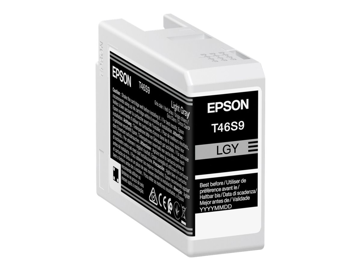 Epson T46S9 UltraChrome Pro 10, 26 ml tintes kasetne, gaiši pelēka