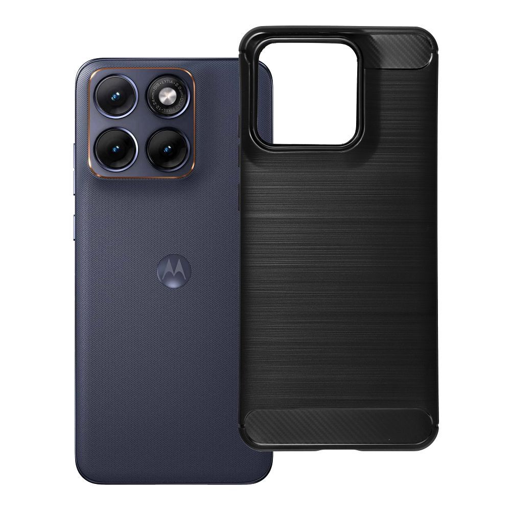Vāciņš Carbon 2.0 Motorola Edge 70 Fusion, melns