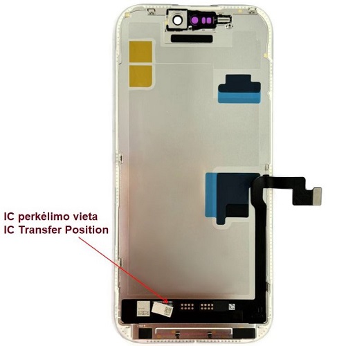 LTPO Soft OLED ekrāns iPhone 16 Pro, 120 Hz