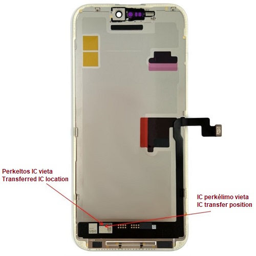 LTPO Soft OLED ekrāns iPhone 16 Pro Max, 120 Hz