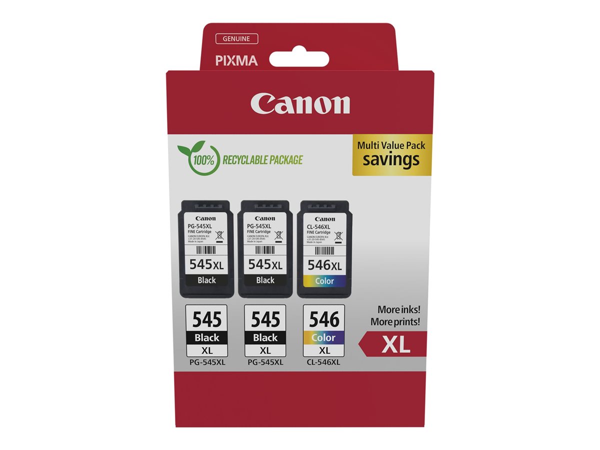 Canon PG-545XL×2 / CL-546XL tintes kasetņu