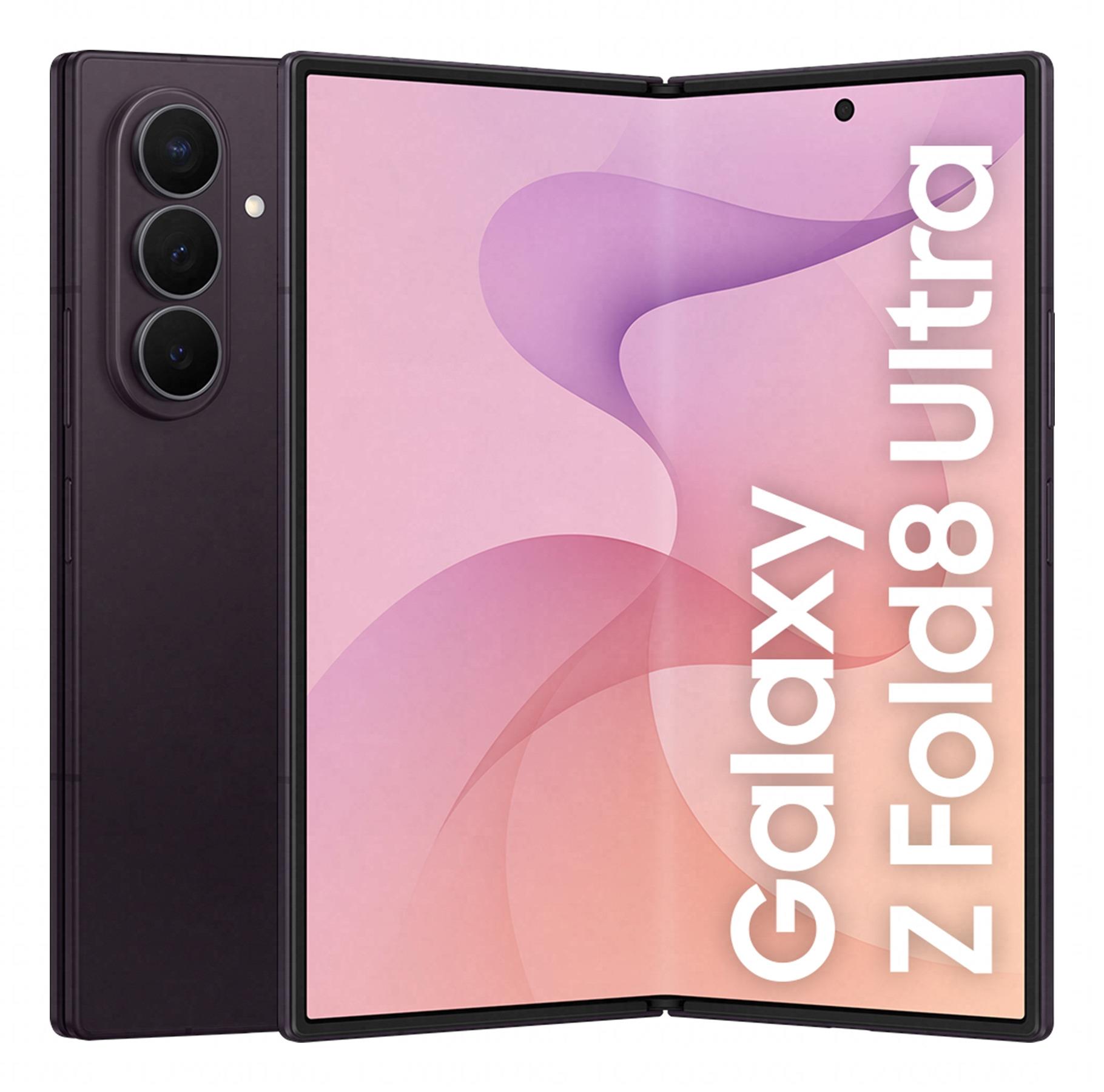 SAMSUNG Galaxy Fold8 ULT viedtālrunis, 256 GB, violets, SM-F976B