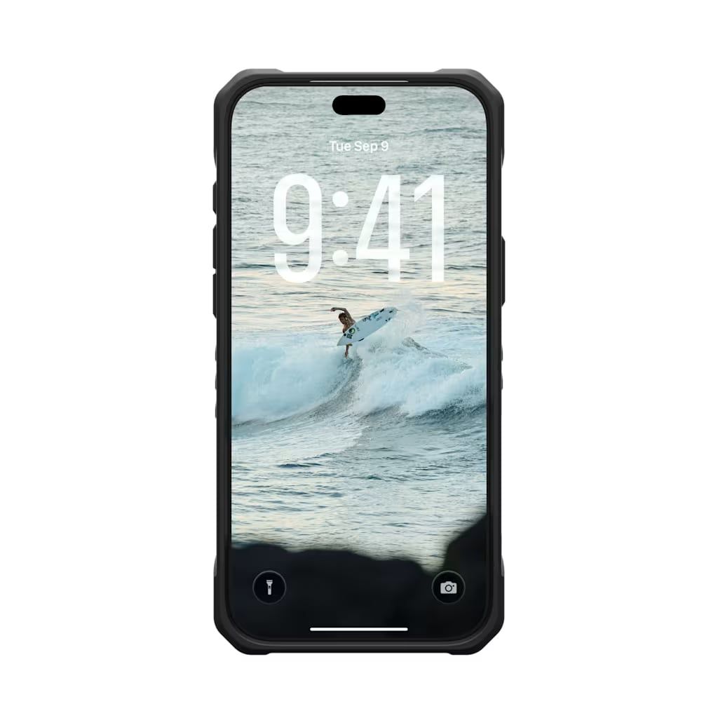 Melns UAG Urban Armor Gear Pathfinder vāciņš modelim IPHONE 18 Pro Max/17 Pro Max, saderīgs ar MagSafe
