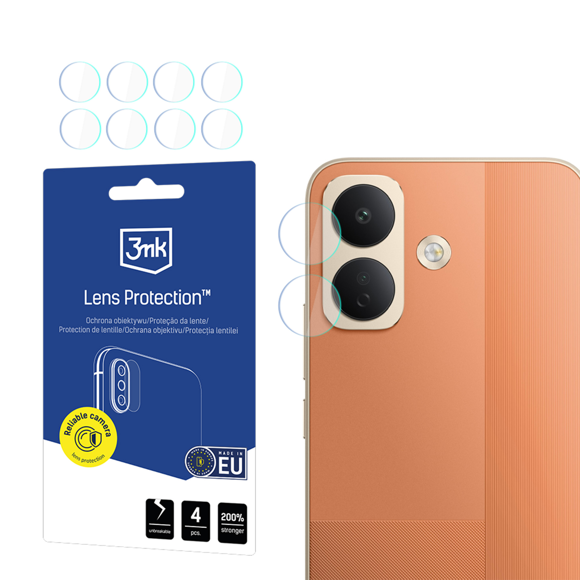 3mk Lens Protection kameras objektīva aizsargs POCO X8