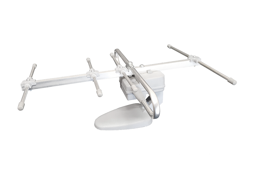 Barczak Mini-Yagi iekštelpu/āra TV antena ar pastiprinātāju un 5 m kabeli
