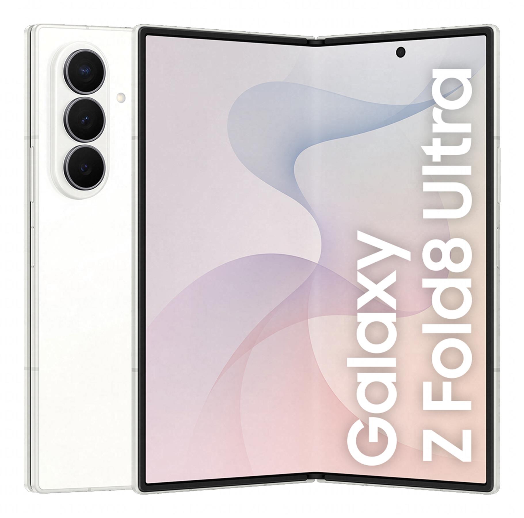 SAMSUNG Galaxy Fold8 ULT viedtālrunis, 256 GB, krēmkrāsas, SM-F976B