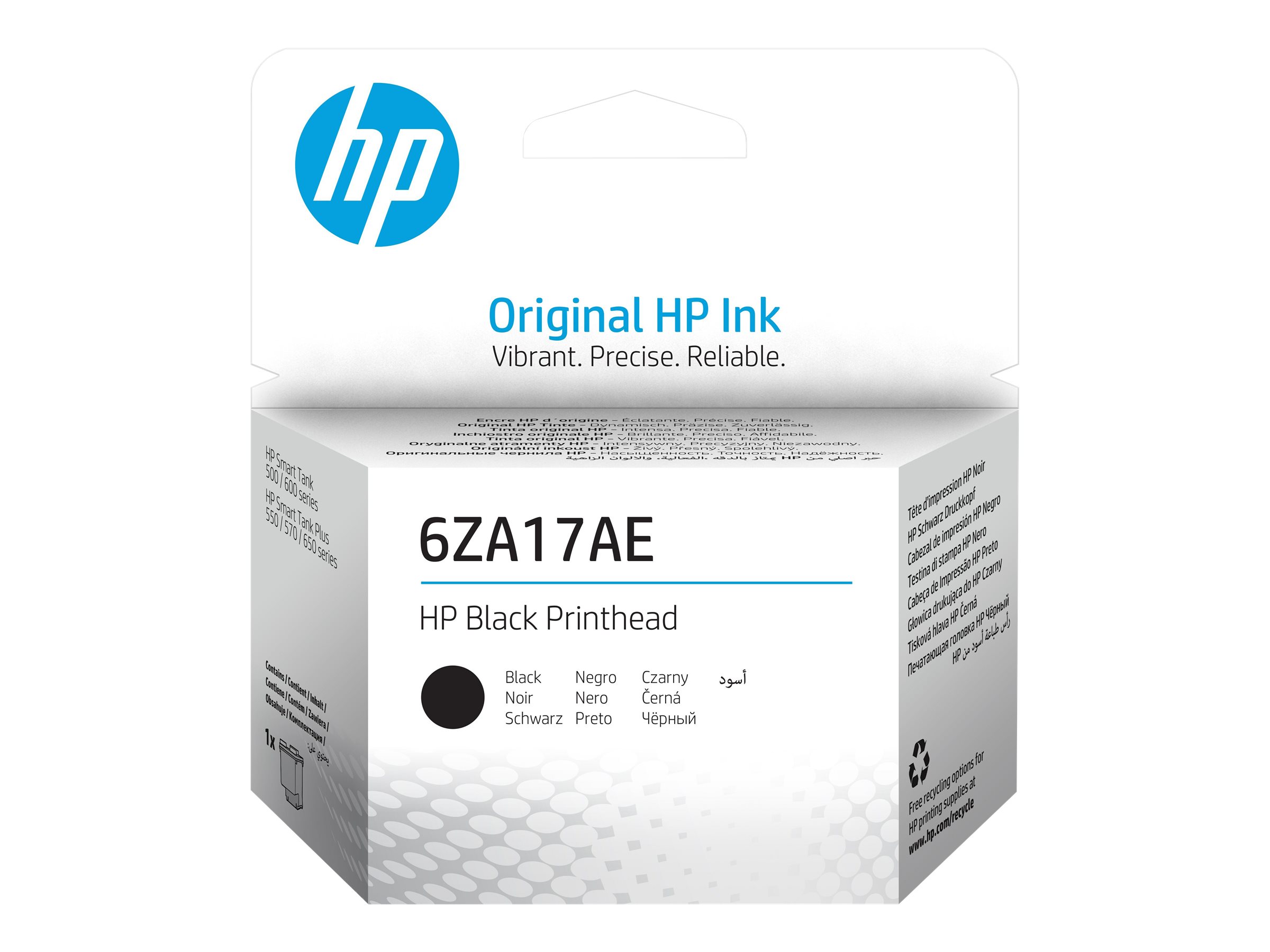 HP 6ZA17AE melnā drukas galviņa