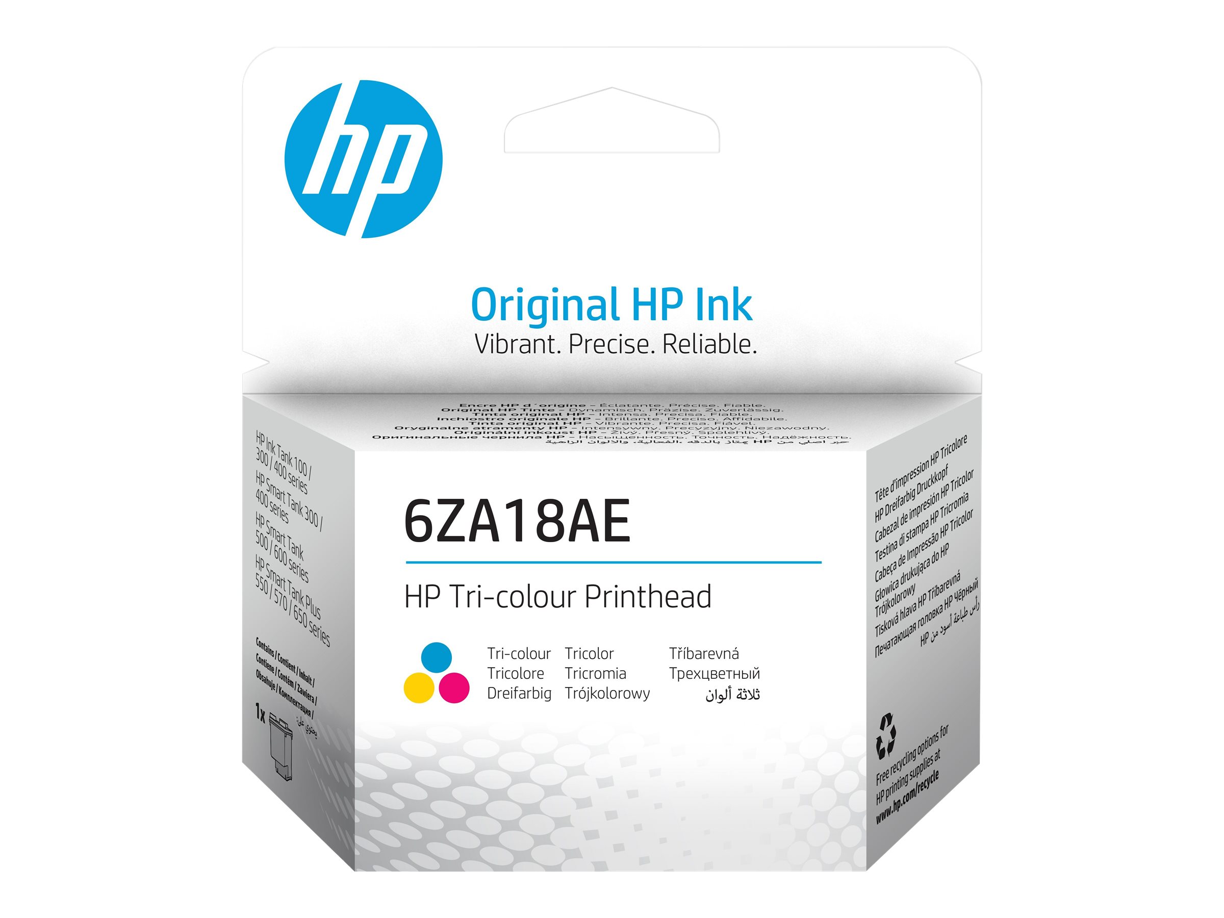 HP trīskrāsu drukas galviņa (6ZA18AE)