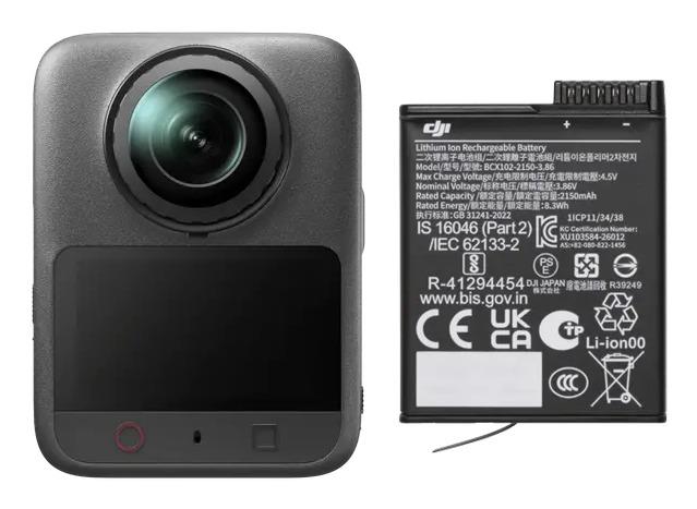 DJI Osmo 360 II kamera, Adventure Combo komplekts, CP.OS.00000636