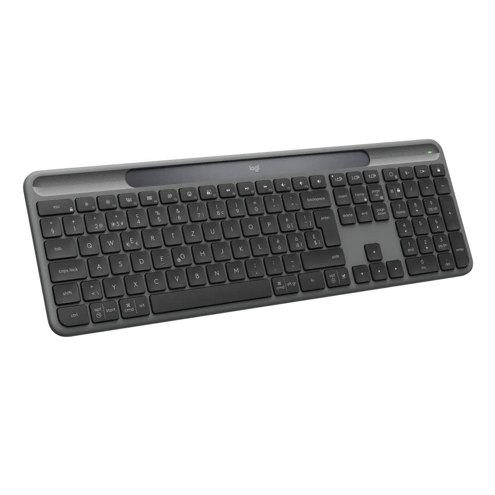 LOGITECH KWL SLIM SOLAR USB tastatūra ar saules enerģijas uzlādi, US, 920-013779