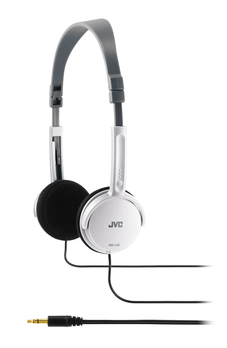 JVC HA-L50 austiņas, baltas