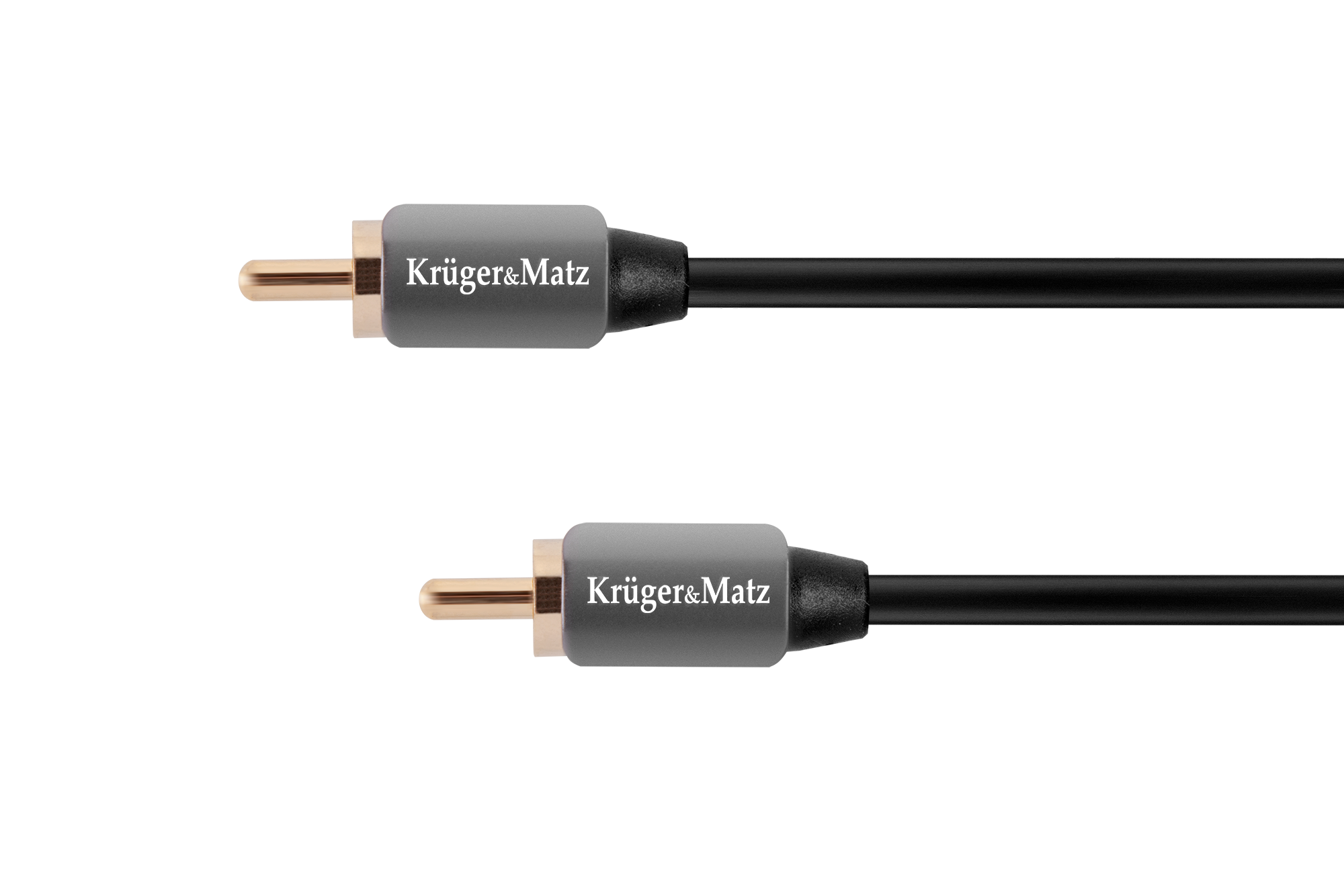 Kabelis Kruger&Matz 1RCA–1RCA, 0,5 m