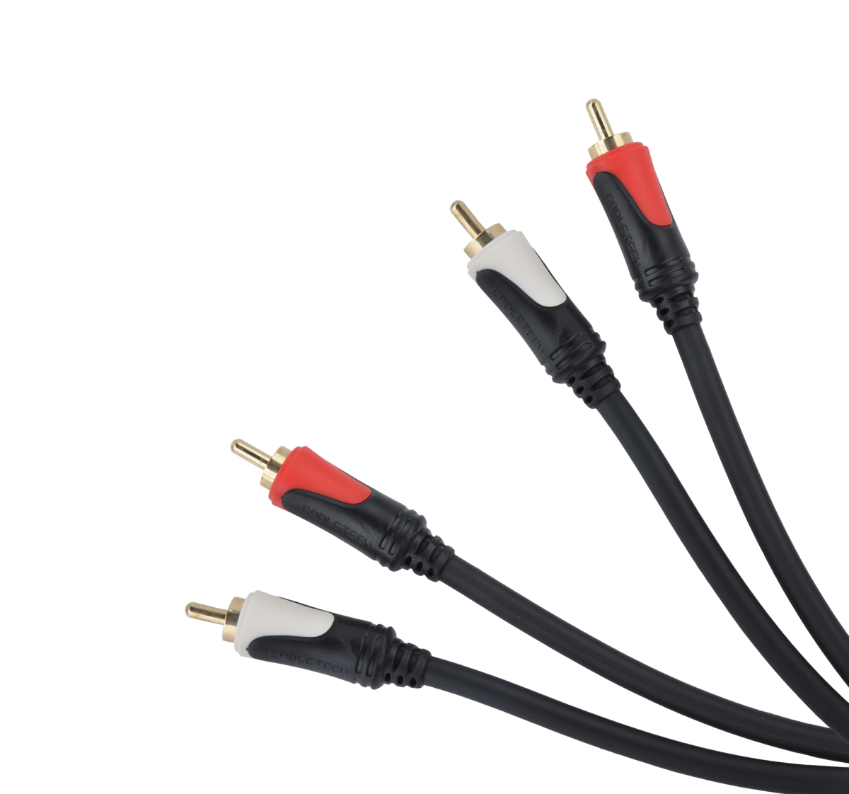 Cabletech Basic Edition 2RCA–2RCA audio kabelis, 3,0 m