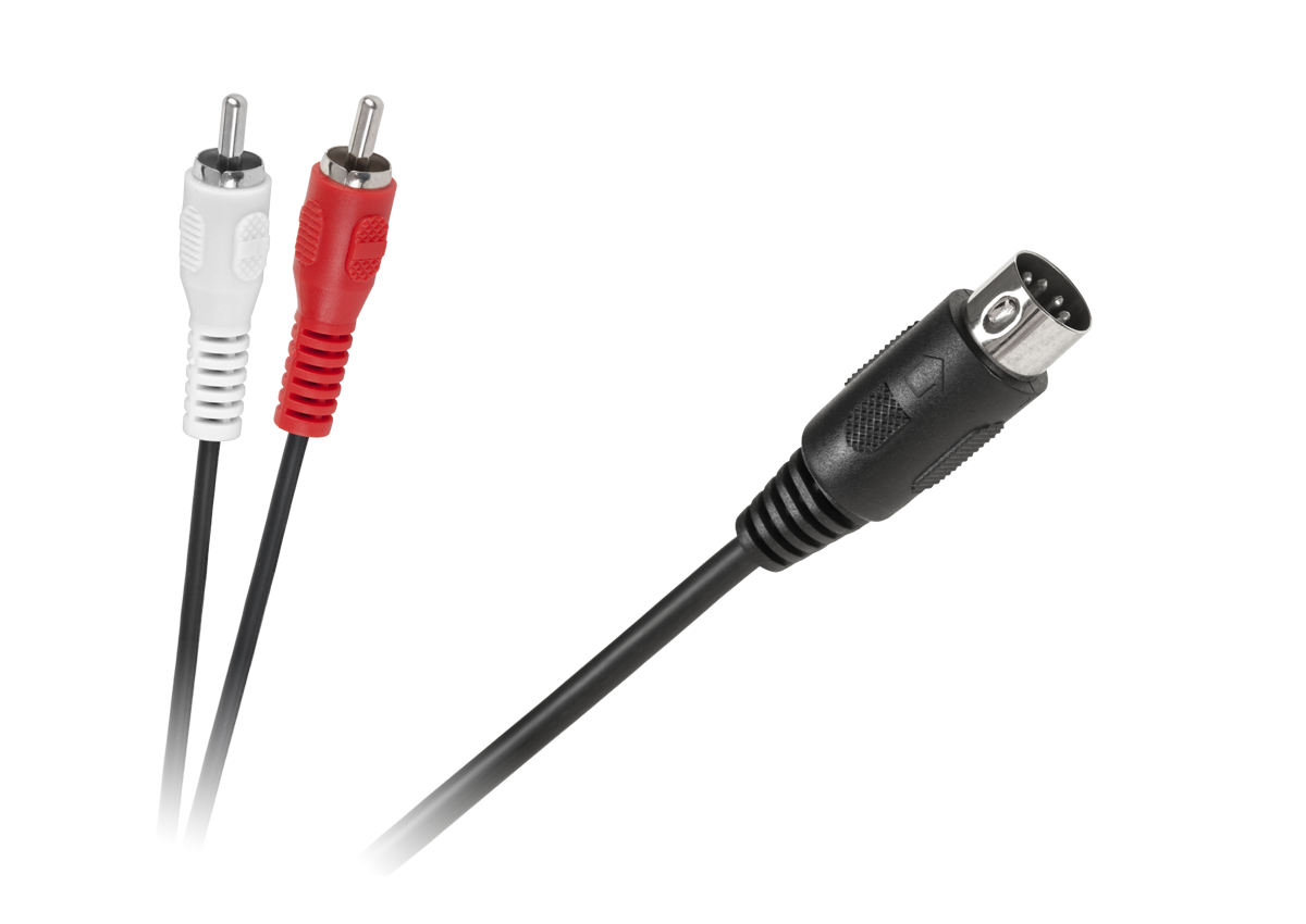 Inne DIN–2 x RCA kabelis, 1
