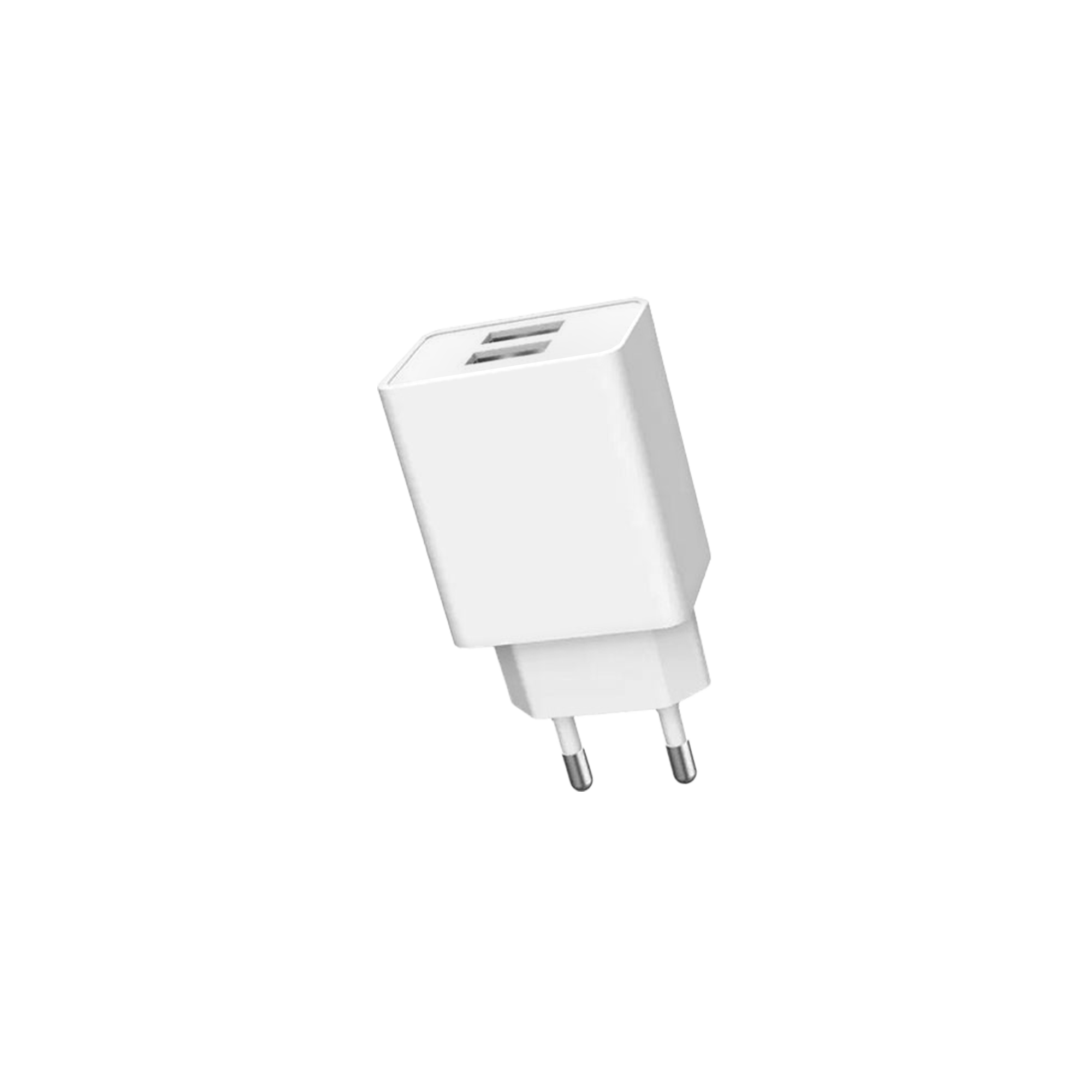 Lādētājs Denmen (DC02W) (2xUSB 2.1A) balts