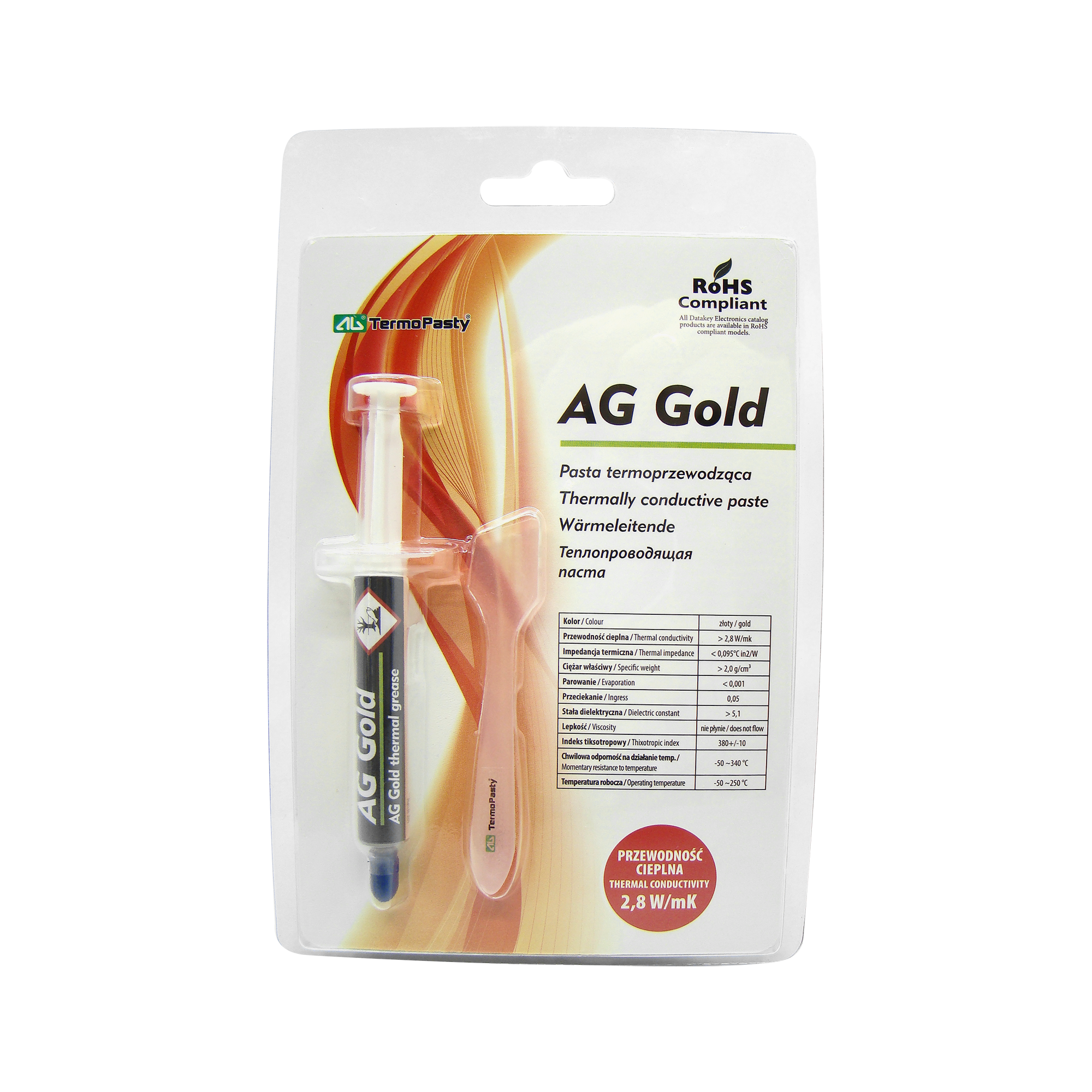 AG Gold termopasta, 3 g, AGT-106