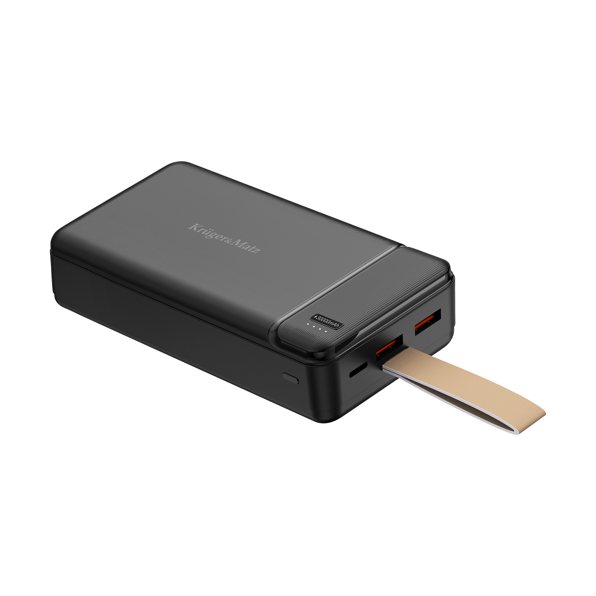 Kruger&Matz 30000 mAh Li-ion ārējais akumulators